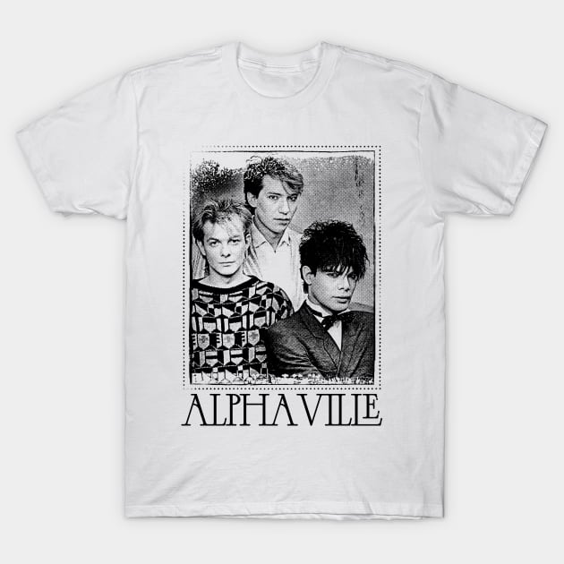 Alphaville \/\/\ Aesthetic 80s Fan Art T-Shirt by unknown_pleasures